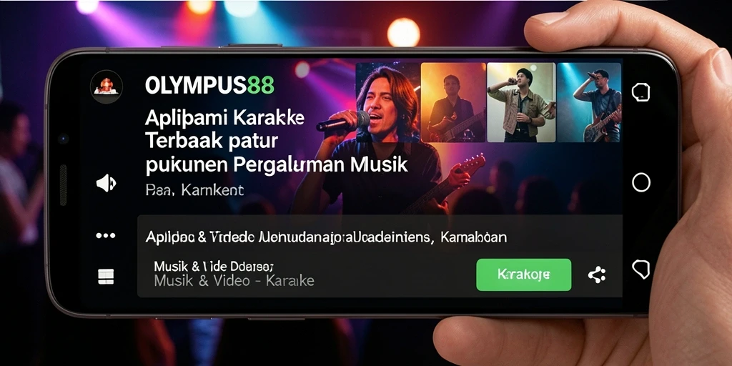 Antarmuka aplikasi OLYMPUS88 yang menarik dan mudah digunakan.